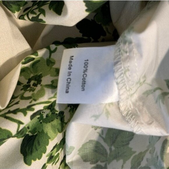 Tuckernuck NEW Limelight Bouquet Mariana Ruffle Formal Green Midi Dress Size S - Picture 11 of 11